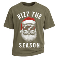 Rizz The Season Weihnachtsmann Oversized-T-Shirt