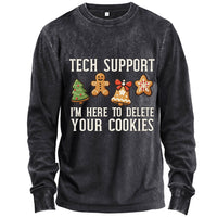 Tech Support Christmas Long Sleeve Shirt
