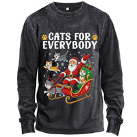 Cats For Everybody Christmas Long Sleeve T-shirt