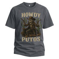 Howdy Putos Gunslinger Skeleton Tee
