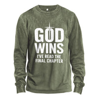 God Wins Langarmshirt