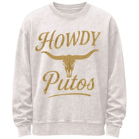 Howdy Putos Texas Longhorn Western Sweatshirt
